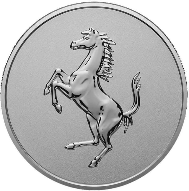 Italian Mint Ferrari 6€ Silver Triptych