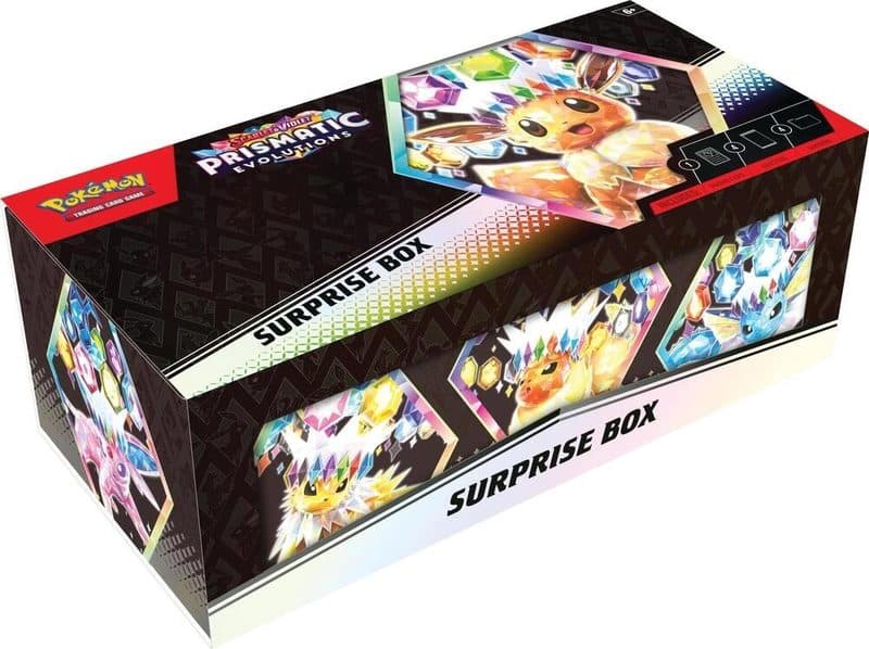 Prismatic Evolutions Surprise Box (Pokémon Day PKC)