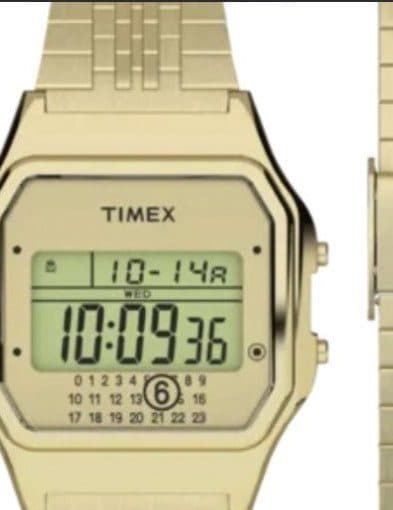 Timex x MM6 Maison Margiela Gold Ring Watch