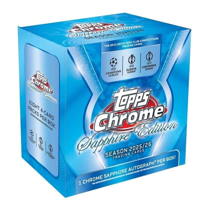 Topps Chrome UCC Sapphire 2025-26