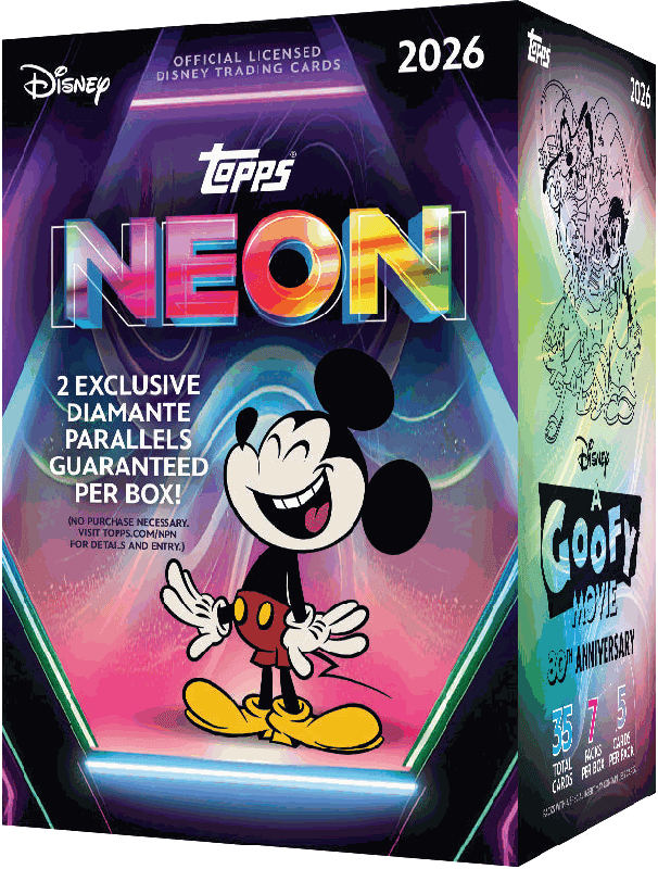 Topps Disney Neon 2026 Hobby Box