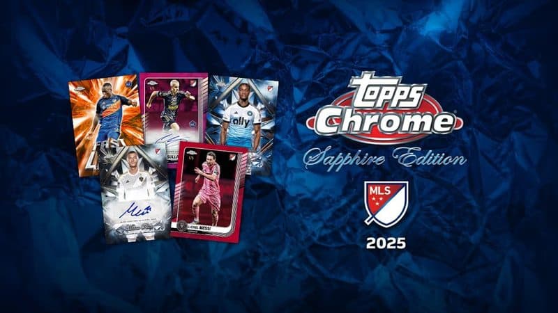 Topps Chrome MLS Sapphire Edition 2025