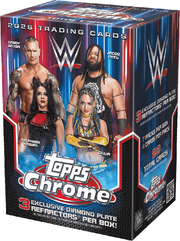 Topps Chrome WWE 2026 Hobby Box